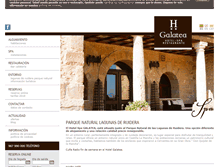 Tablet Screenshot of hotelgalatea.net